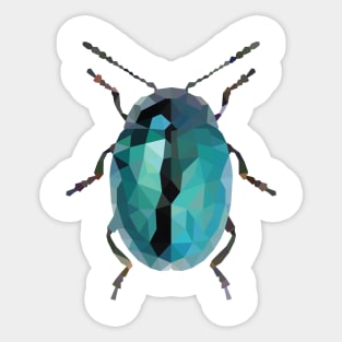 Geo-Beetle Sticker